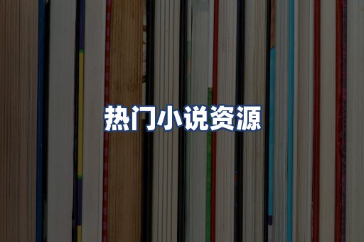 热门小说资源